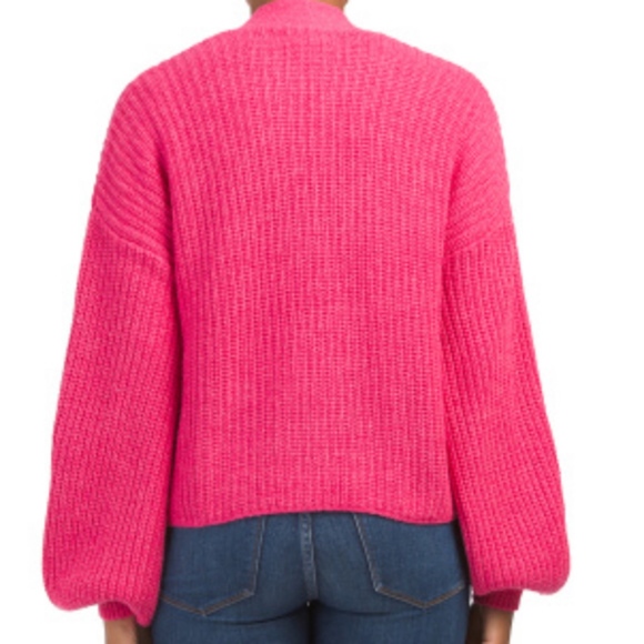 NWT IF IT WERE ME Balloon Sleeve Cardigan M - Picture 4 of 7